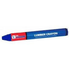 C.H. Hanson 10366  4-1/2" Lumber Crayon - Blue - 12 per Package Image 0