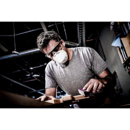 3M 8210P2-DC  N95 Dust Mask, Particulate Respirators for Painting- 2 per Package Image 4