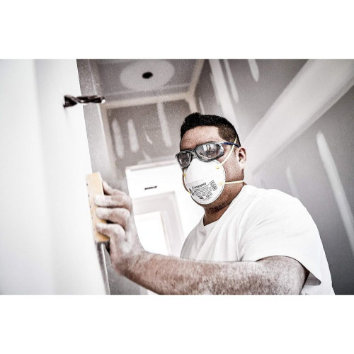 3M 8210P2-DC  N95 Dust Mask, Particulate Respirators for Painting- 2 per Package Image 3