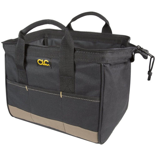 Custom Leathercraft 1161  12" Large Bigmouth Tool Tote Bag Image 1