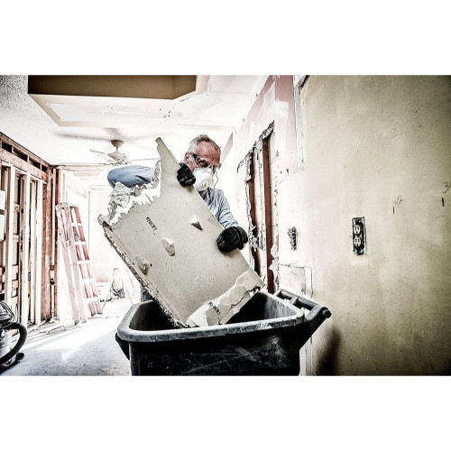 3M 8511H10-DC-PS  All-In-One Respirator for Sanding, Fiberglass, Drywall, Painting, N95, Exhalation Valve - 10 per Box Image 3