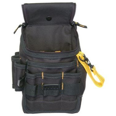 Custom Leathercraft 1524 11 Pocket Medium Ziptop Utility Pouch Image 1