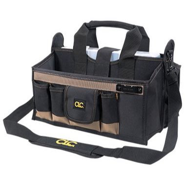 Custom Leathercraft 1529  16" Center Tray Tool Bag Image 1