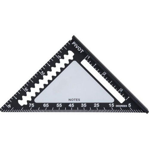 Johnson Level & Tool Manufacturing 1904-0450  4.5" Johnny Square Professional Easy-Read Finish Square Image 2