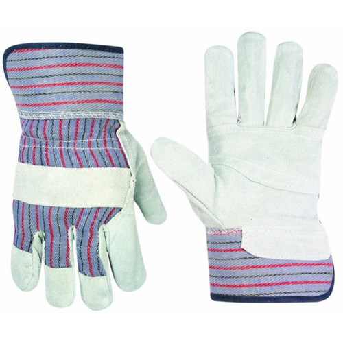 Custom Leathercraft 2046 Work Gloves with Safety Cuff and Wing Thumb, 1-Pair  Image 0