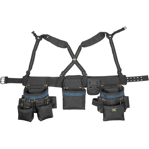 Custom Leathercraft 2617 6-Piece Carpenter's Ballistic Combo  Framing Belt  Image 0