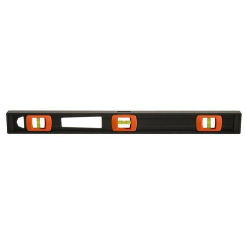Johnson Level & Tool Manufacturing 3724J 24" Top-Reading Aluminum I- Beam Level - 3 Vial Image 0