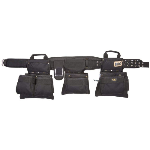 Custom Leathercraft 5605XL 5 Piece Professional Carpenter's Combo Tool Belt. #5605XL: Fits waist sizes: 47?55?. Image 0