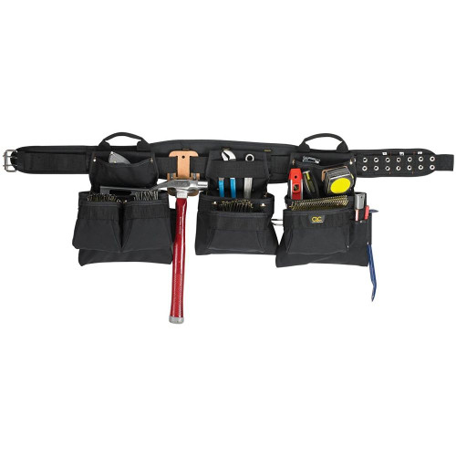 Custom Leathercraft 5605XL 5 Piece Professional Carpenter's Combo Tool Belt. #5605XL: Fits waist sizes: 47?55?. Image 4