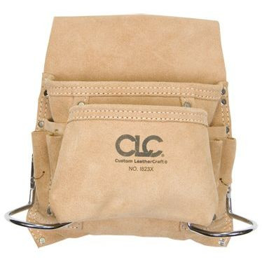Custom Leathercraft I823X  8 Pocket Carpenter's Nail & Tool Bag Image 1
