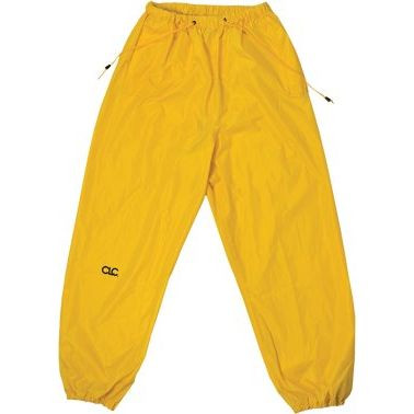 Custom Leathercraft R102M  3 Piece Medium Weight Yellow Polyester Rain Suit - Medium Image 1