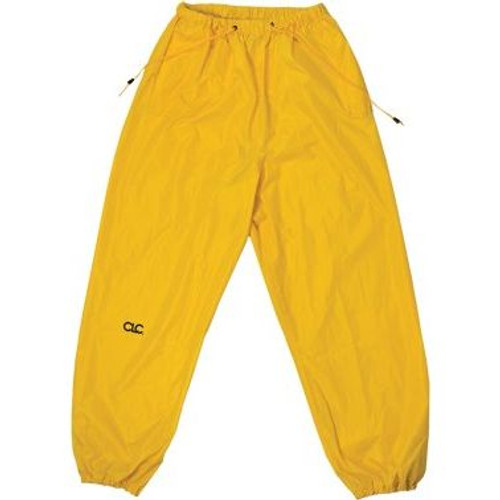 Custom Leathercraft R102X  3 Piece Medium Weight Yellow Polyester Rain Suit - X-Large Image 1