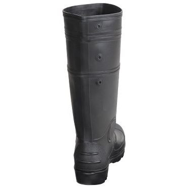 Custom Leathercraft R23012  Over The Sock Black PVC Rain Boot Size 12 Image 1