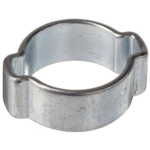 Coilhose Pneumatics EC1815  Double Ear Hose Clamp 5/8" - Zinc Plated Carbon Steel Image 0