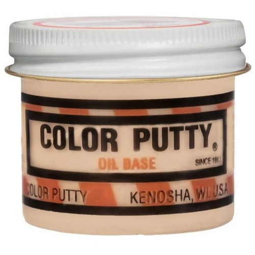Color Putty 102  3.68oz Oil Based Wood Filler Putty - Natural Image 0
