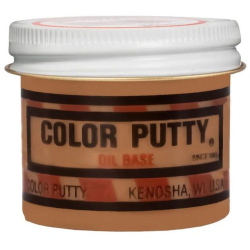 Color Putty 110  3.68oz Oil Based Wood Filler Putty - Fruitwood Image 0