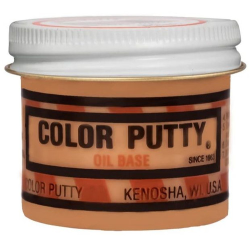 Color Putty 114  3.68oz Oil Based Wood Filler Putty - Maple Image 0