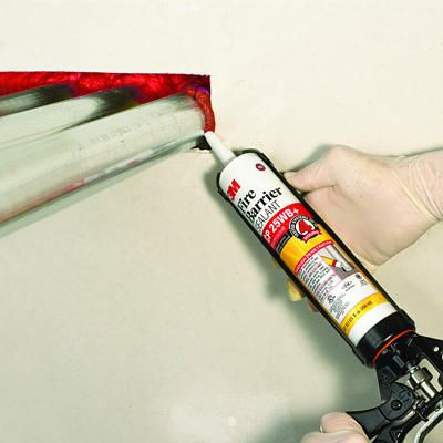 3M CP-25WB+  4 Hour Fire Barrier Sealant - 10.1-oz Cartridge Image 2