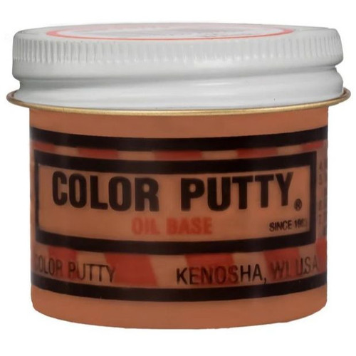 Color Putty 118  3.68oz Oil Based Wood Filler Putty - Cherry Image 0