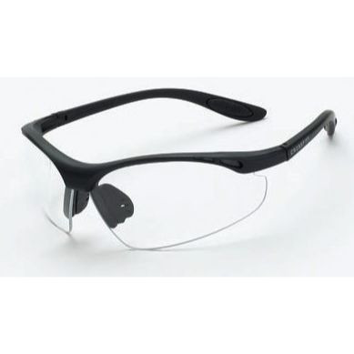 Crossfire 12420  Talon Bi-Focal Reader Safety Glasses 2.0 Diopter Clear Lens - Matte Black Frame Image 0