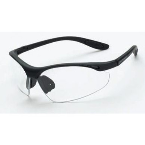 Crossfire 12425  Talon Bi-Focal Reader Safety Glasses 2.5 Diopter Clear Lens - Matte Black Frame Image 0