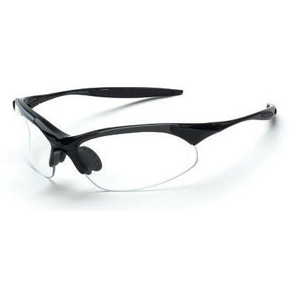 Crossfire 1524  Cobra Safety Glasses Clear Lens - Matte Black Frame Image 0