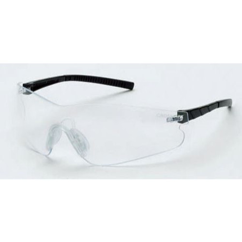 Crossfire 3024AF  Blade Frameless Safety Glasses Clear Lens - Black Temple Image 0