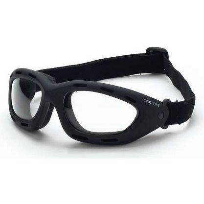 Crossfire 91351AF  Element Safety Goggles Clear Anti-fog Lens - Adjustable Elastic Strap Image 0