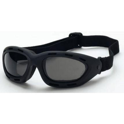 Crossfire 91352AF  Element Safety Goggles Smoke Anti-fog Lens - Adjustable Elastic Strap Image 0