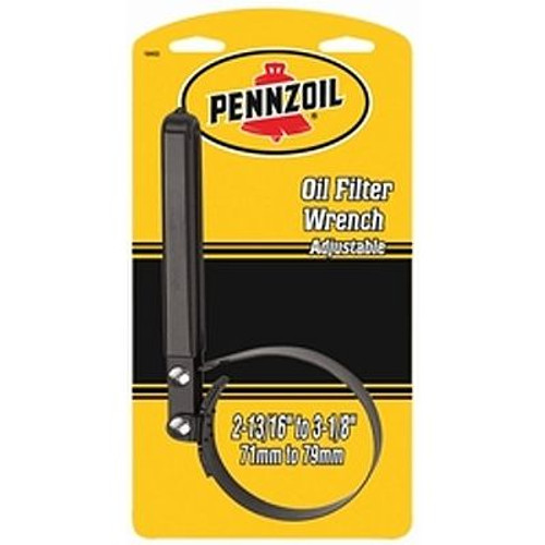 Custom Accessories 19402  Adjustable Oil Filter Wrench - Most 2-13/16" to 3-1/8" Filters Image 0