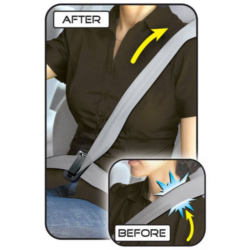 Custom Accessories 77300  Comfort Clips Seat Belt Adjusters - 2 per Package Image 0