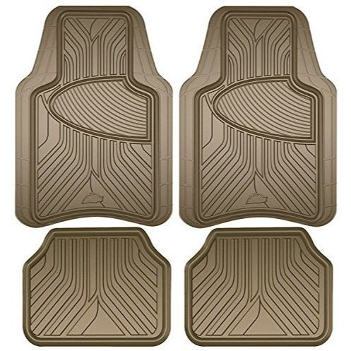 Armor All 78848  4 Piece All Season Floor Mat - Tan Image 0