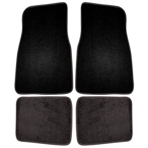 Armor All 78920  4 Piece Set Carpet Interior Floor Mats - Black Image 0