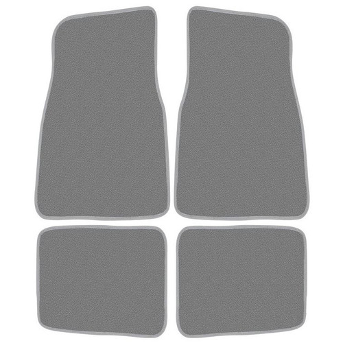 Armor All 78921  4 Piece Set Carpet Interior Floor Mats - Grey Image 0