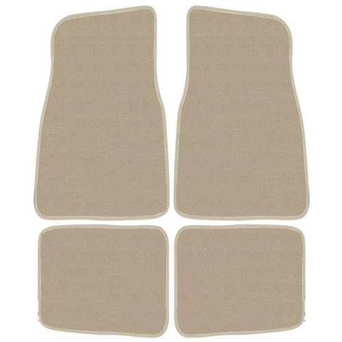 Armor All 78922  4 Piece Set Carpet Interior Floor Mats - Tan Image 0