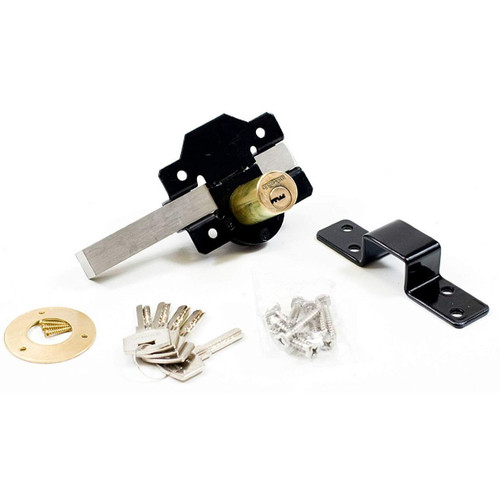 GatePro 1491106  2" Single Cylinder Long Throw Rim Lock Image 0