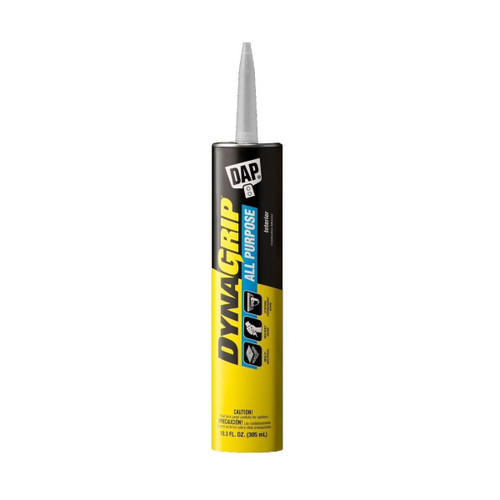 DAP 27501  DynaGrip All Purpose Construction Adhesive - Tan 10.3-oz Cartridge Image 0