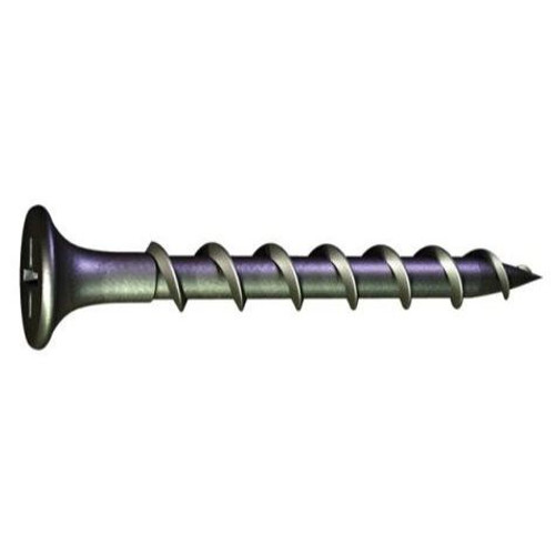 Grabber 400  #6 x 1-5/8" Drywall Screws Coarse Thread with Gray Phosphate - 5000 per Box Image 0