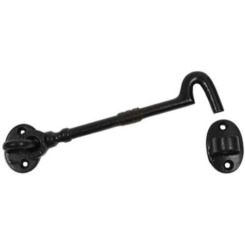 GatePro 5591003  4" Antique Cabin Hook - Dull Black Finish Image 1 GatePro 5591003  4" Antique Cabin Hook - Dull Black Finish Image 1