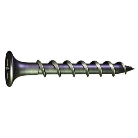 Grabber X400  #6 x 1-5/8" Drywall Screws Coarse Thread with Gray Phosphate - 1 lb Box Image 0