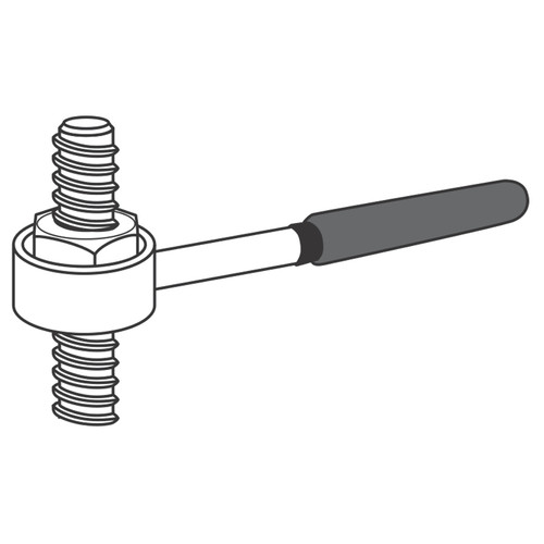 Dude Tools NBW34  Nut Buster Wrench 1-1/8" Box Wrench with Comfort Grip (for 3/4" bolt or stud) Image 1