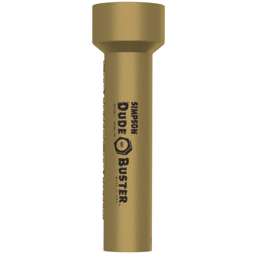 Dude Tools SD1  Simpson Dude Buster 1-5/8" Socket for 1" Bolt with 1/2" Drive Image 0