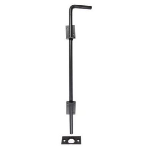 GatePro 6020033  18" x 1/2" Cane Bolt - Black Finish Image 0