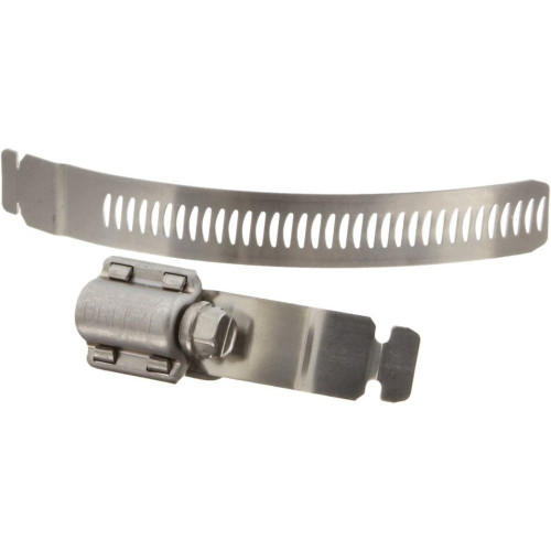 Breeze 4003  Make-A-Clamp 9/16" Wide Stainless Steel Adjustable Fasteners -25 per Box Image 0