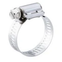 Breeze 63010H  Power Seal Marine Grade Stainless Steel Hose Clamp Effective Diameter Range: 9/16" - 1-1/16" (14mm - 27mm) 10 Clamps per Box Image 0