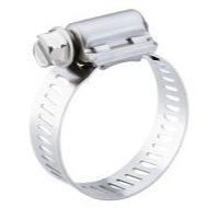 Breeze 64020H  Power Seal Clamps with 410 Stainless Screw Effective Diameter Range: 13/16" - 1-3/4" (21mm - 44mm) 10 Clamps per Box Image 0