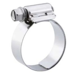 Breeze 9232  Aero-Seal Liner Clamps with Plated Screw Effective Diameter Range: 1-9/16" - 2-1/2" (40mm - 64mm) 10 Clamps per Box Image 0
