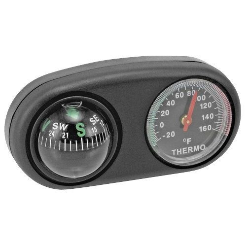 Bell Automotive 34203  Portable Compass & Thermometer Image 0