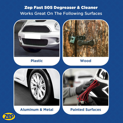 Zep Commercial ZU50532  Fast505 Industrial Cleaner and Degreaser - 32-oz Bottle Image 8
