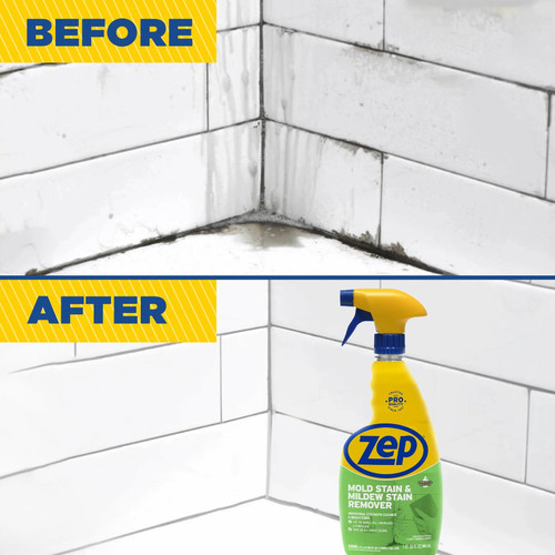 Zep Commercial ZUMILDEW32  Mold & Mildew Stain Remover - 32-oz Bottle Image 8